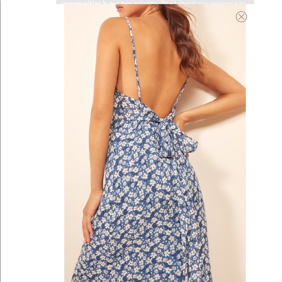 NWT Reformation Dietrich Dress - Picture 3 of 7